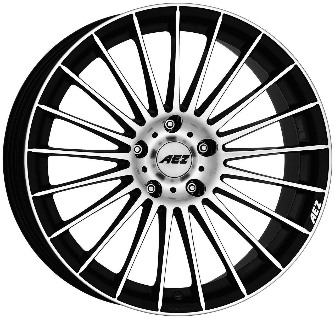 CW-104 Cascade multi-spoke cast alloy wheel concept