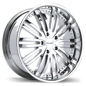 FW-206 Helix polished forged alloy wheel concept
