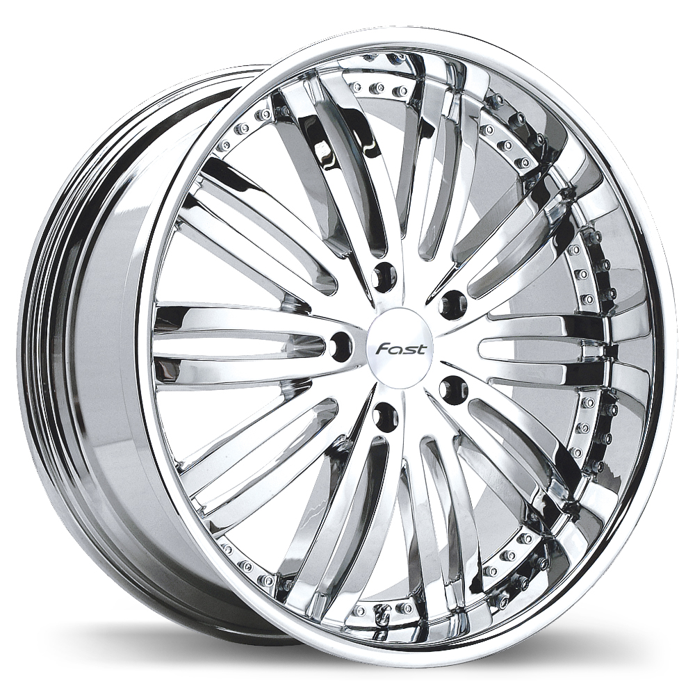 FW-206 Helix polished forged alloy wheel concept